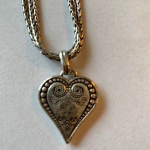 Brighton heart necklace